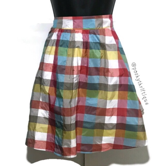 ASOS Dresses & Skirts - Asos multicolor Midi Skirt A Line Size 10